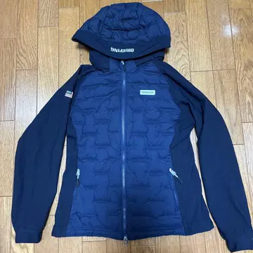 BRIEFING 후드 부착 자켓 네이비