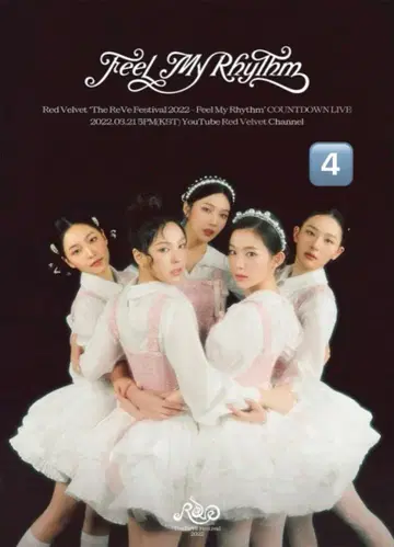 redvelvet feel my rhythm 공식 포스터 묶음 판매