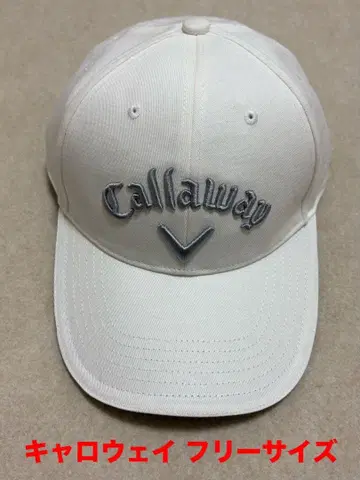 캘러웨이 캡 모자 골프 골프웨어 화이트