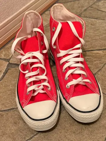 레드 올스타 하이컷 스니커즈 29cm