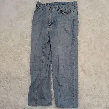 EDWIN 스트레이트 데님 라이트 블루 계열 (M) 약간 빅 사이즈