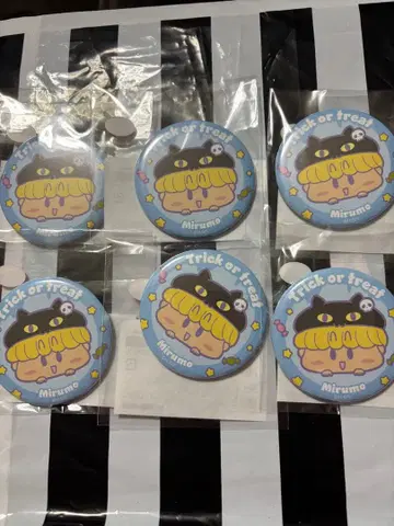 미개봉 새상품 밀모데퐁 마루쿠지 밀모 6종 세트 페이스 패턴