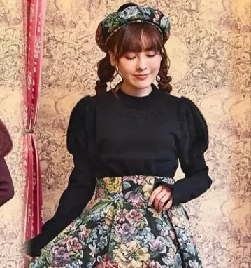 새상품 시마무라 x 쿠루미 씨 콜라보 노엘 드 메모와르 블랙 4L