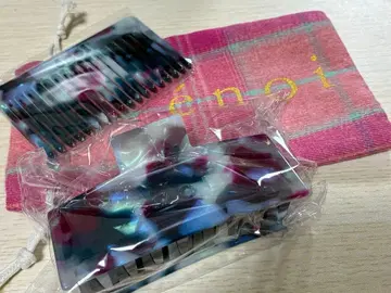 enoi 크리스마스 코프레 헤어 클립 & 헤어콤 복조리