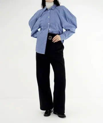 CLANE HIGH WAIST WIDE PANTS