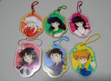 이누야샤 산큐마트 아크릴 키링 6개 세트