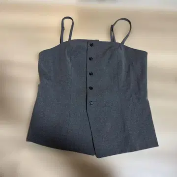 GU 프론트 버튼 뷔스티에 L 사이즈 미사용