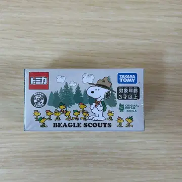 스누피 BEAGLE SCOUTS 버스 미니카 토미카 한정품
