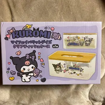 쿠로미 마이 페이보릿 데이즈 클리어 티슈 케이스