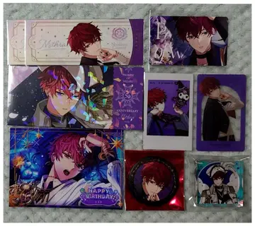 마호야쿠 미슬라 기념 혜택 바브로 캔뱃지 밤 티켓풍 세트