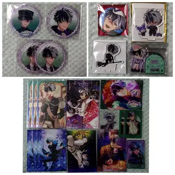 마호야쿠 브래들리 코스터 캔뱃지 아크릴 스탠드 종이류 BD 카드 세트