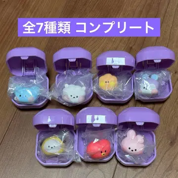 BT21 푹신푹신 반지 전 7종 BTS 가챠가챠