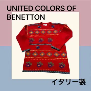 UNITED COLORS OF BENETTON 울 스웨터 이탈리아제