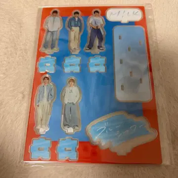 M!LK 아크릴 스탠드 아크스타 브로마이드 블루 샤워