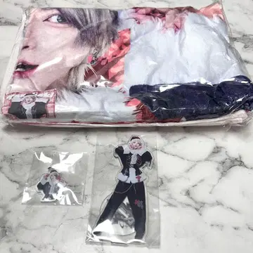 XP!A Xmas 가챠 츠바키 담요 아크릴 스탠드 메지루시 액세서리