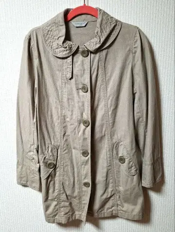 THEORIA 베이지 코트