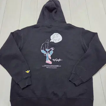 미사용 Mark Gonzales 보아 안감 후드티 L 사이즈