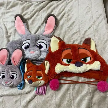 선착순! 주토피아 닉 주디 팬캡 숄더백