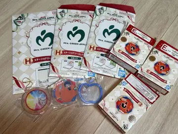 미세스 그린애플 제일복권 h상 레터 세트 메모 E상 참 와카이