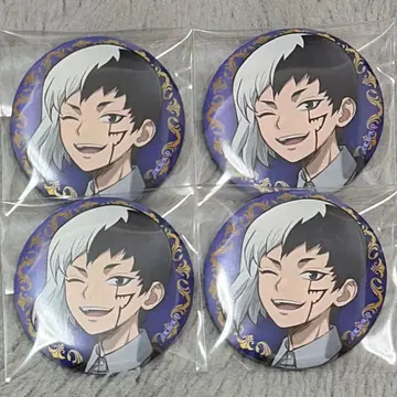 Dr.STONE 블랙 슈트 겐 캔뱃지