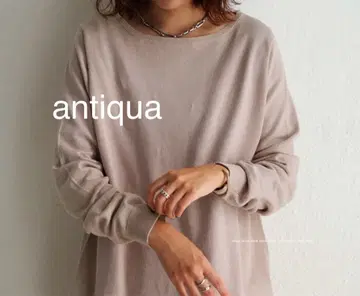 antiqua 안티카 보트넥 니트