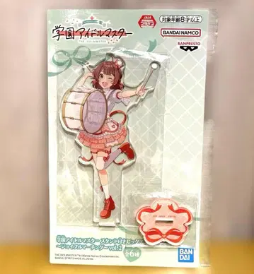 학원 아이돌 마스터 하나미 유메 스탠드 부착 아크릴 플레이트