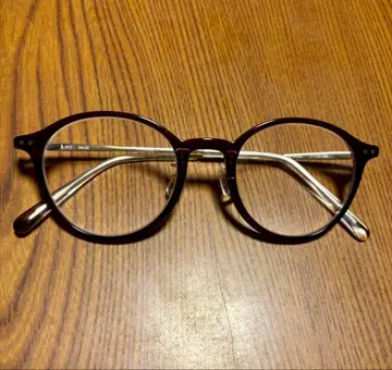 메가네이치바 A NU AN-22 아뉴 다크 브라운 안경 도수 있음 안경