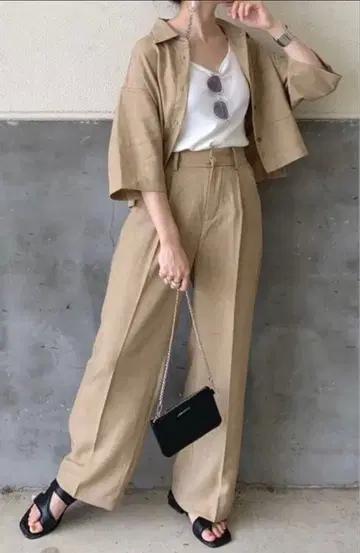 JEANASIS 셋업 린넨 라이크 드라이 자켓 드라이 팬츠