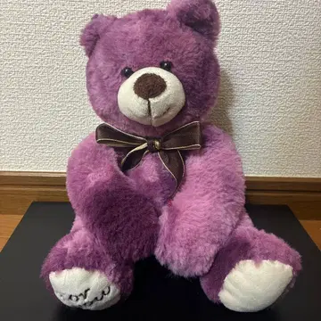 HEADS 곰 봉제 인형 퍼플