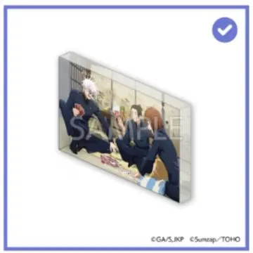 주술회전 팬파레 복권 아크릴 블록 고죠 나나미 이에이리