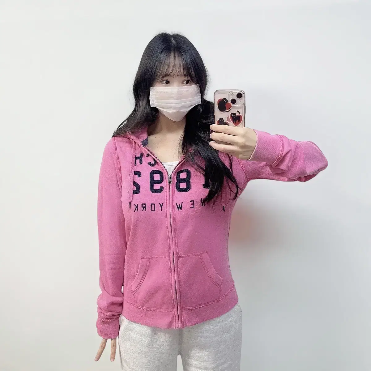 HOLLISTER | 홀리스터 (Today Only Price) Hollister Puffer Padding Pink Lavender  S #알로,#젝시믹스,#홀리스터패딩,#핀터레스트,#룰루레몬 on Bunjang Global Site., image size:1200x1200