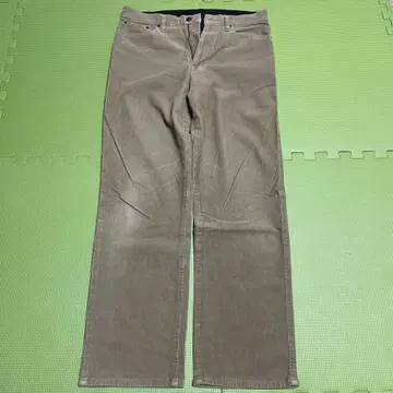 BOBSON 베이지 치노 팬츠 스트레이트 핏