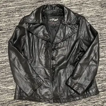 블랙 가죽 자켓