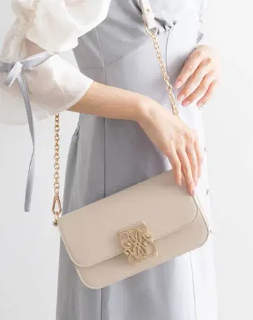 RANDA 모노그램 비쥬 멀티WAY 렉탱글 백 아이보리