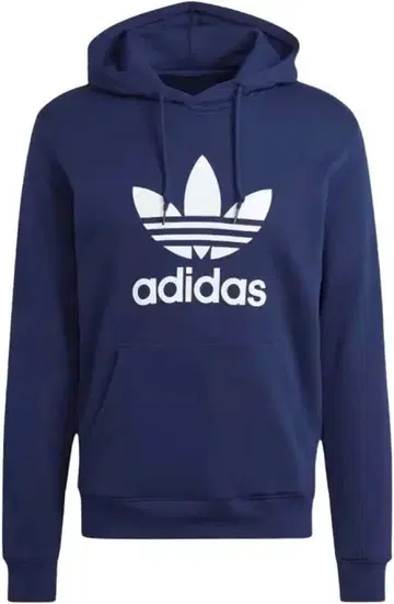 adidas 네이비 후드 부착 후드티 XS 오리지널 후드티
