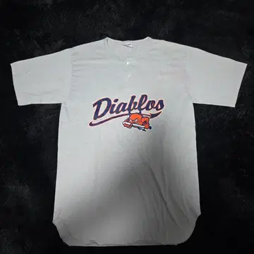 Diablos T셔츠 US 빈티지 베이스볼 셔츠