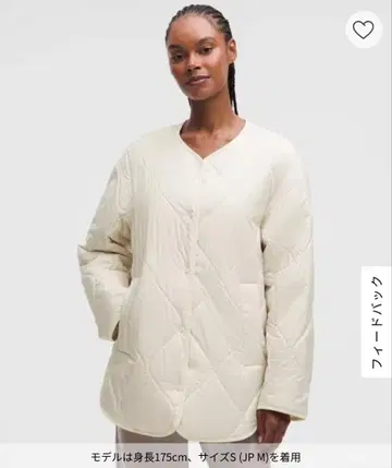 룰루레몬 퀼트 인슐레이티드 라이너 자켓 코트 블루종 롱