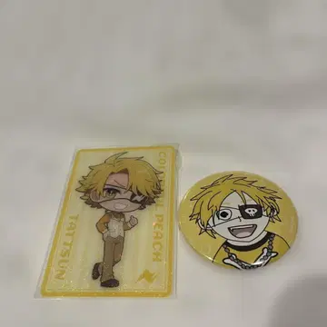 컬러풀 피치 타츠운 캔뱃지 카드 세트