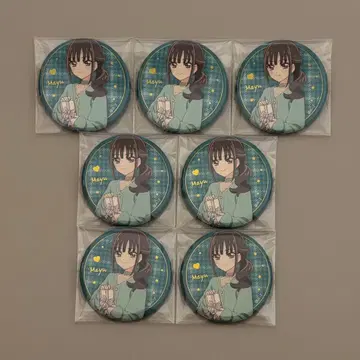 야옹야옹 저택 마유 Dear My Partner 캔뱃지 7개 세트