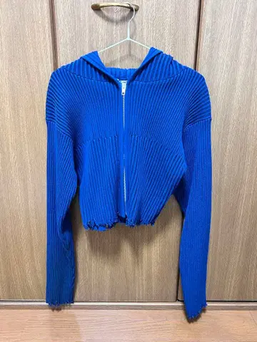 SLY 후드 부착 니트 스웨터