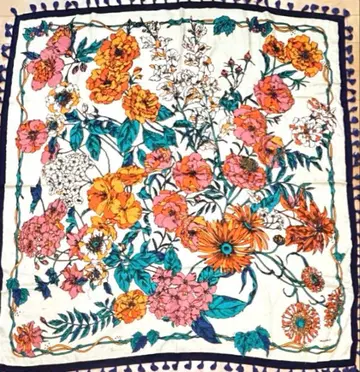 파이널 세일 미사용 새상품 플라워 manipuri 폼폼 플라워 울 실크