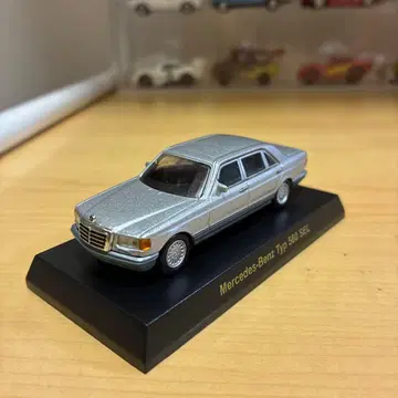 교쇼 1/64 메르세데스-벤츠 Typ 560 SEL 카드 포함