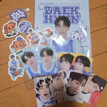 BAEK HYUN 포토 카드 세트 팬클럽 혜택