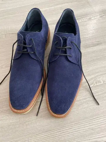 predibino 네이비 스웨이드 드레스 슈즈