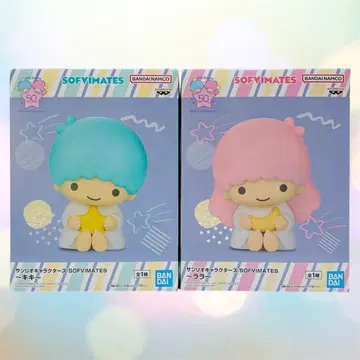 산리오 SOFVIMATES 키키라라 2체 세트 피규어