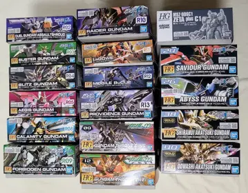 건담 프라모델 묶음 판매 HG 1/144