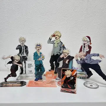 히로아카 바쿠고 카츠키 아크릴 스탠드 8점 세트