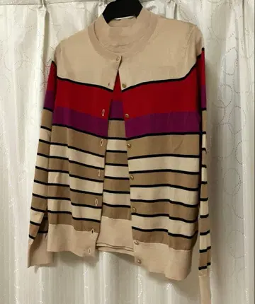 아나이 니트 앙상블 가디건 사이즈 36