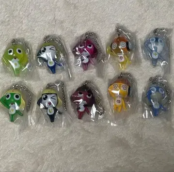 개구리 중사 케로로 마스코트 & 구미입니다! 풀 컴플리트 세트