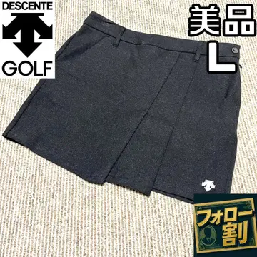 [팔로우 할인] 새상품급 데상트 골프 여성용 기모 스커트 사이즈 L